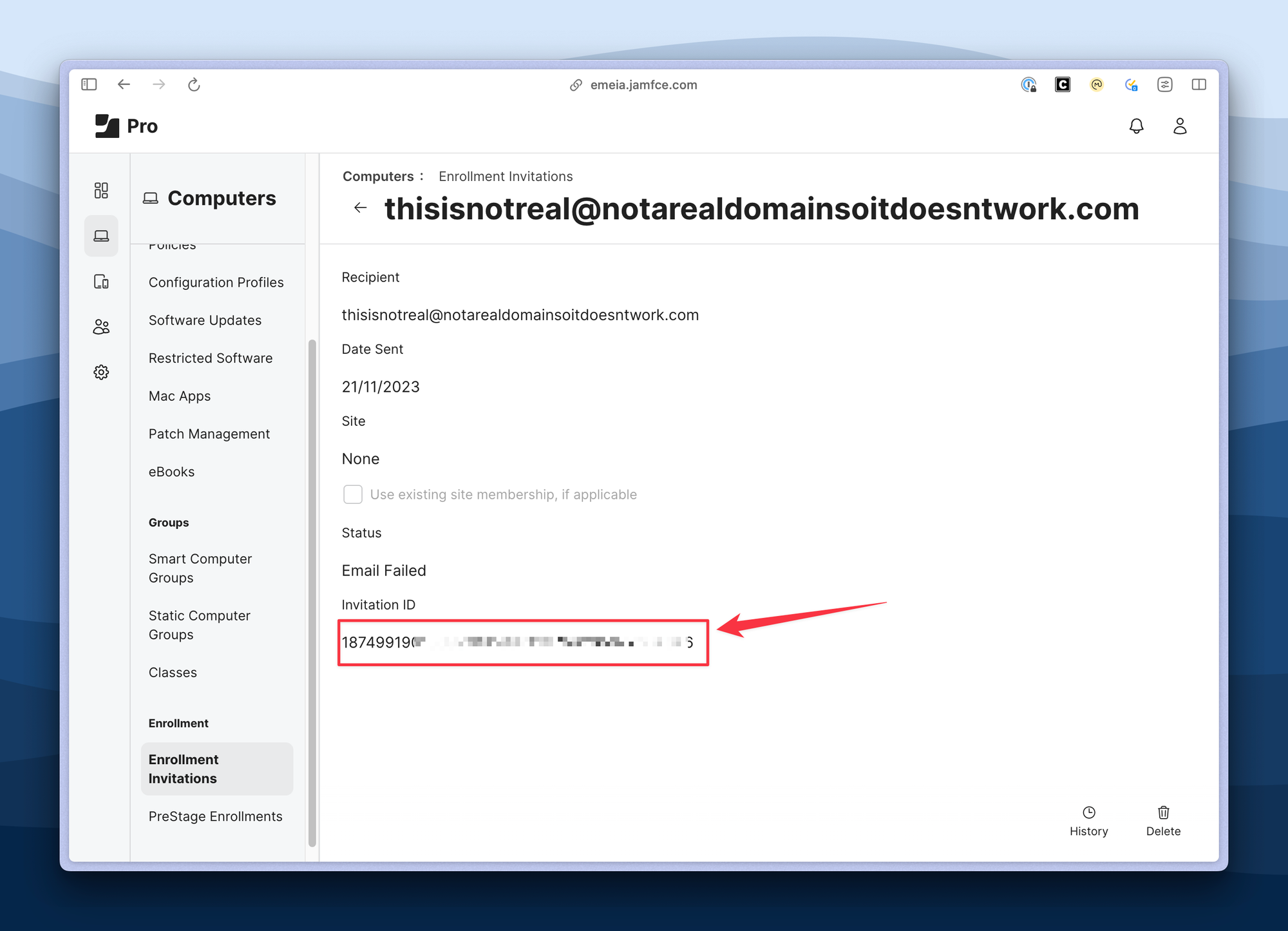 Enrolling your VM into Jamf Pro